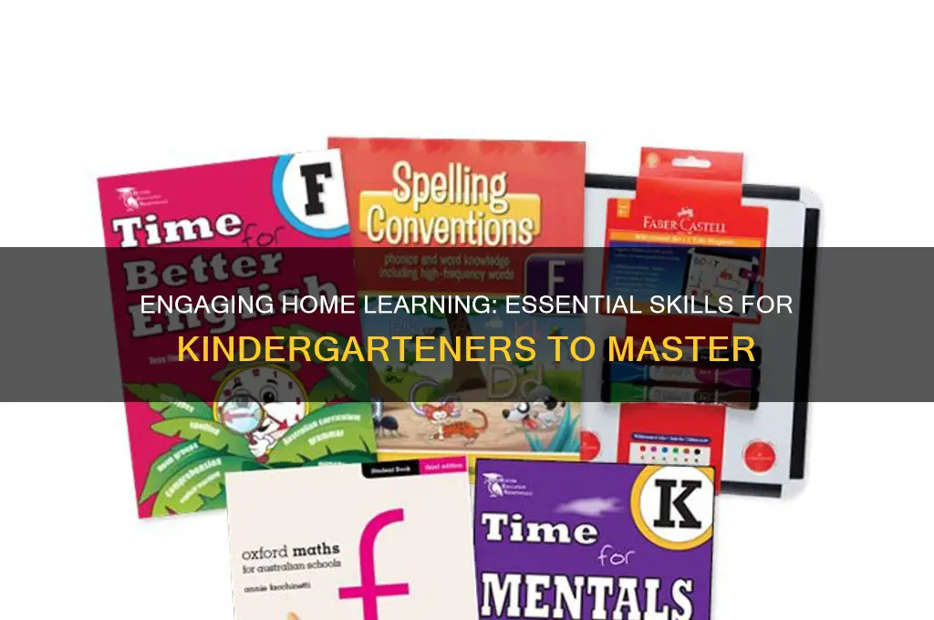 what to teach kindergarten students at home