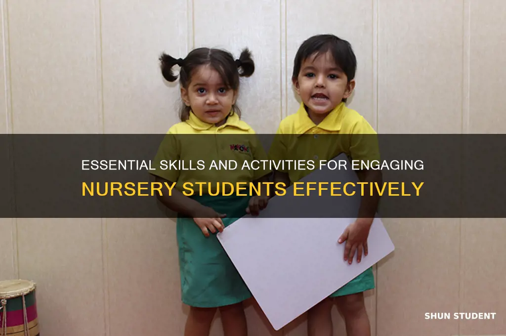what to teach nursery students