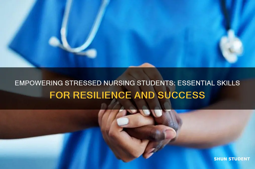 what to teach stressed nursing students