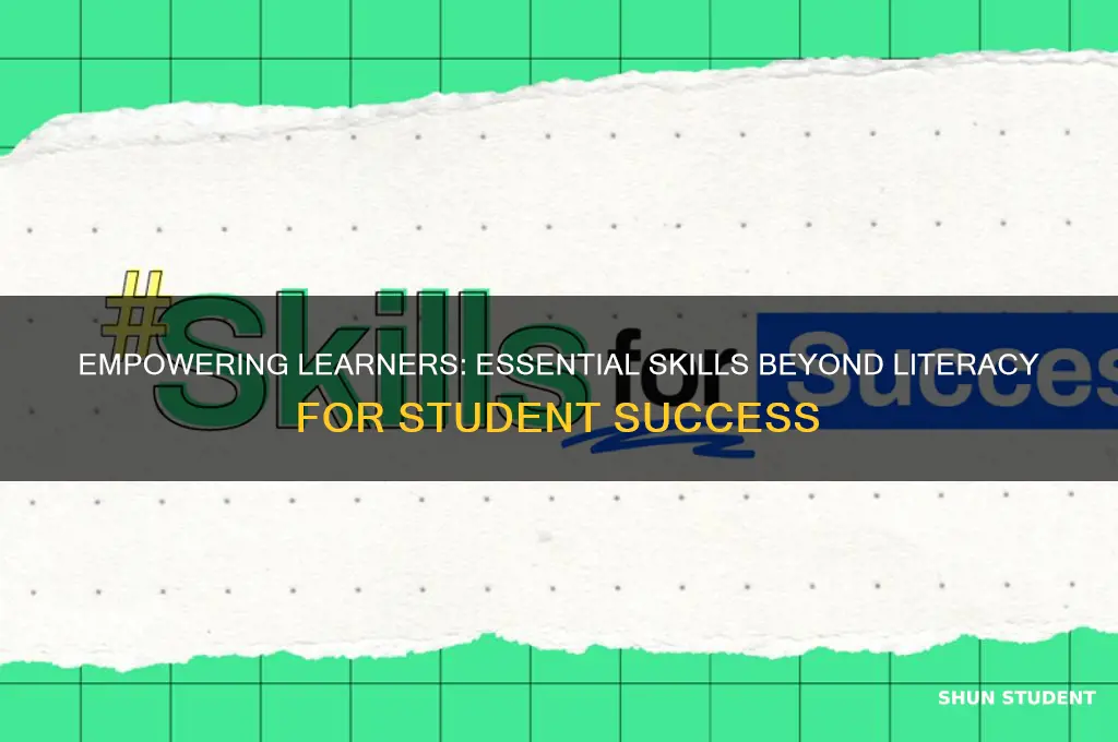 what to teach students including literacy