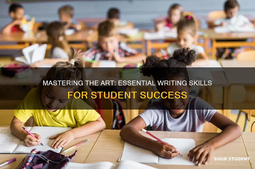 what to teach writing to students