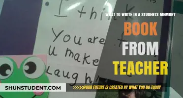 Heartfelt Teacher Messages: Crafting Memorable Notes for Student Memory Books