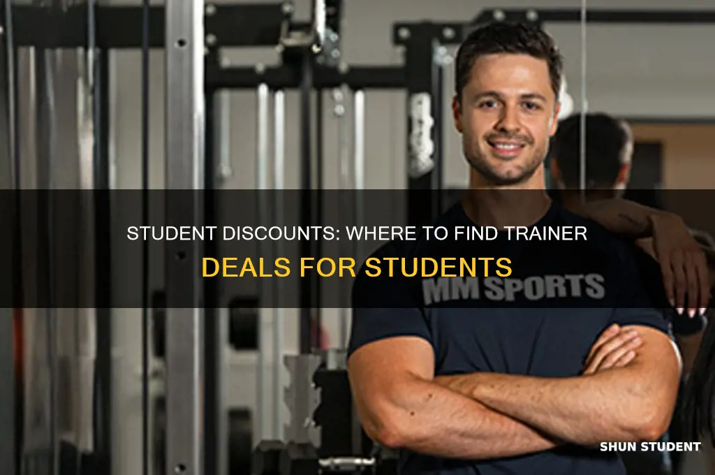what trainer shops do student discount