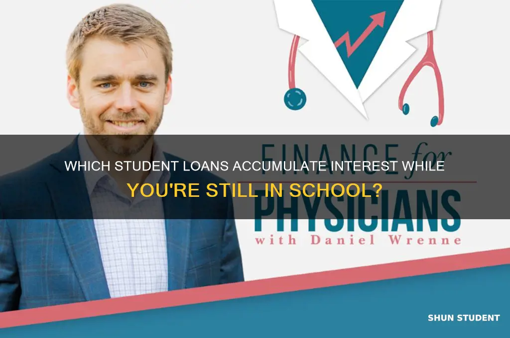 what type of student loans accumulate interest
