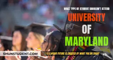 UMD: Not for Everyone: Who Should Stay Away?