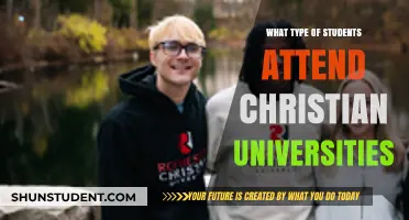 Christian Universities: Who Are Their Students?