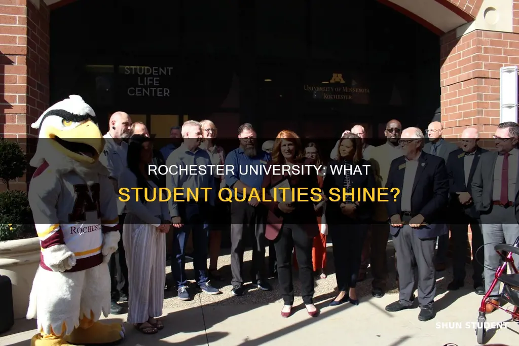 what type of students does university of rochester look for