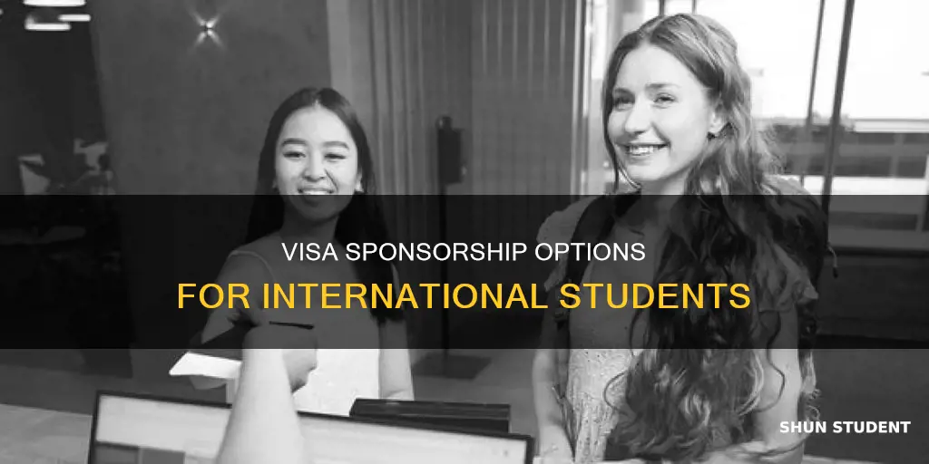 what type of visa sponsorship for international student