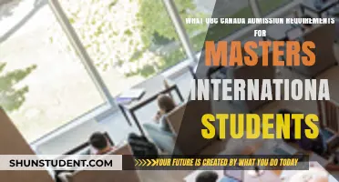 UBC Masters: International Student Admissions Guide