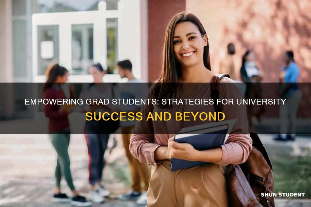 what universities can do to ensure graduate student success