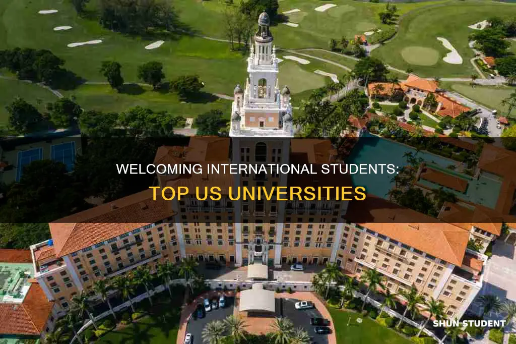 what universities in usa welcomes international students