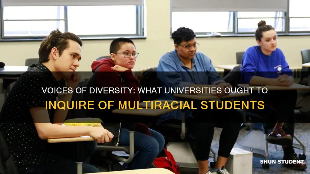 what universities should ask multiracial students