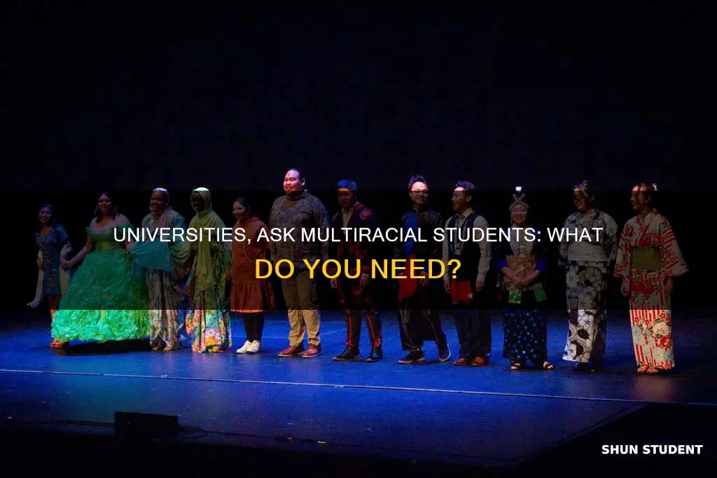 what universities should ask multiracial students