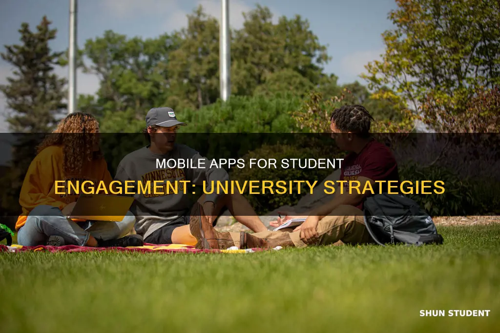 what universities use mobile applications for student envolvemnet
