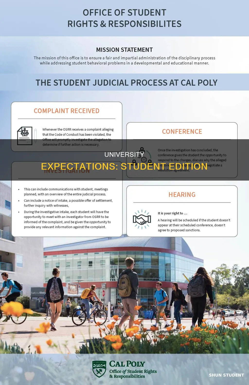 what university expects from students