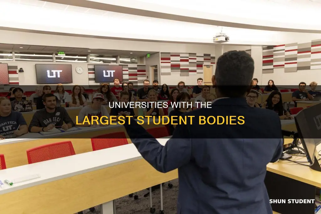 what university has the biggest student population