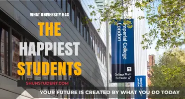 Happiest Students: Which University Ranks Number One?