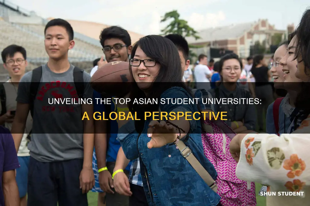 what university has the most asian students