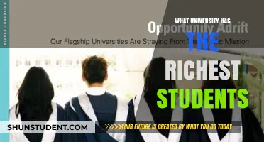 Richest Undergrads: Where Do Wealthy Students Go?
