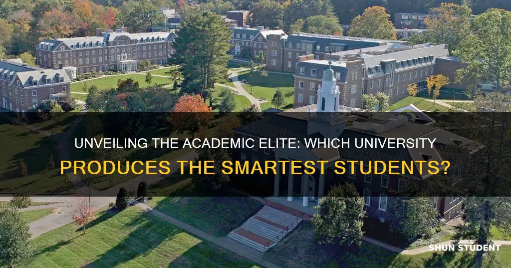 what university has the smartest students