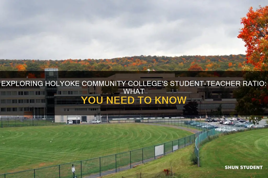 what us the student teacher ratio for holyoke community college