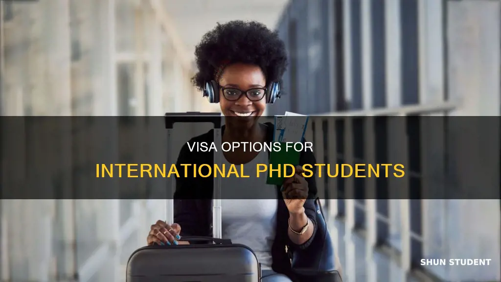 what visa do international phd students have