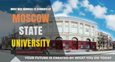 Moscow State University: A Speech to Inspire Students