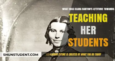 Clara Barton's Passionate and Dedicated Approach to Teaching Students