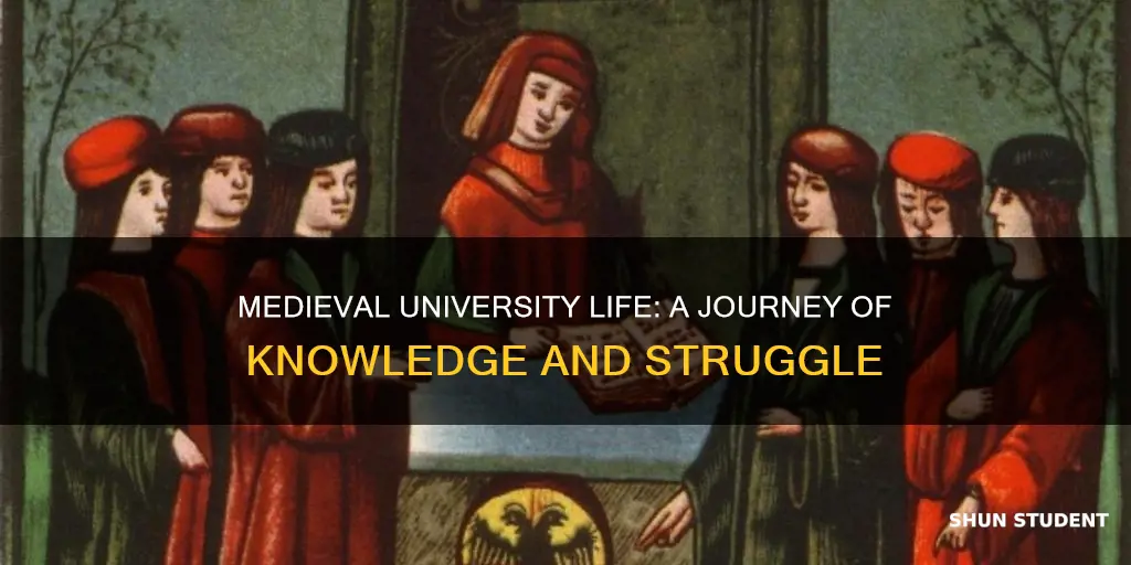 what was life like for medieval university students