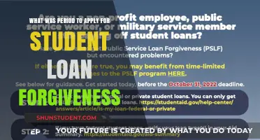 Student Loan Forgiveness Application Period: What You Need to Know