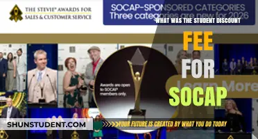 Student Discount Fee for SOCAP: What Was the Cost?