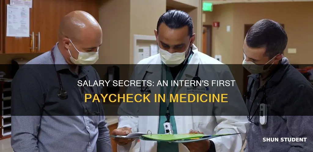 what was your starting salary for internal medicine student doctor