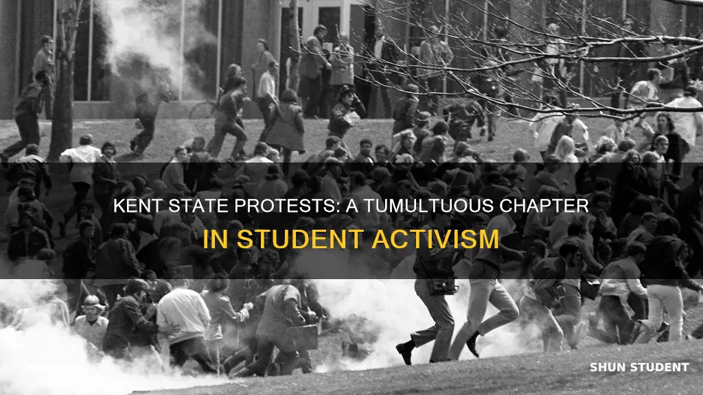 what were students protesting at kent state university