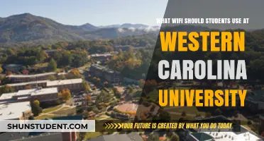 WCU Students: Which Wi-Fi Network to Use?