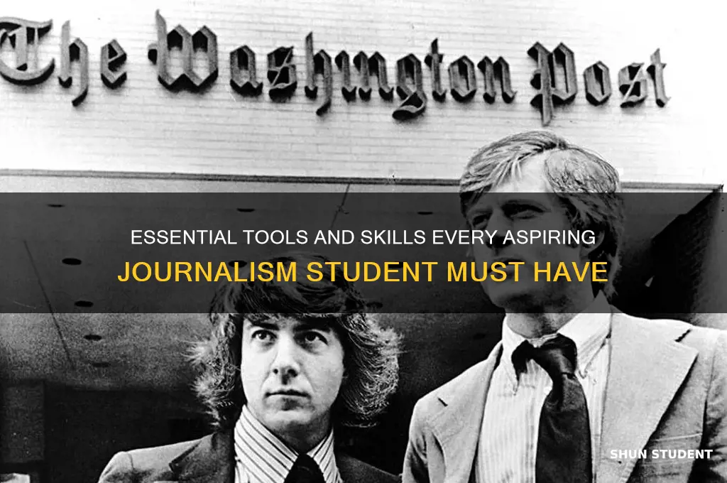 what will a journalism student need