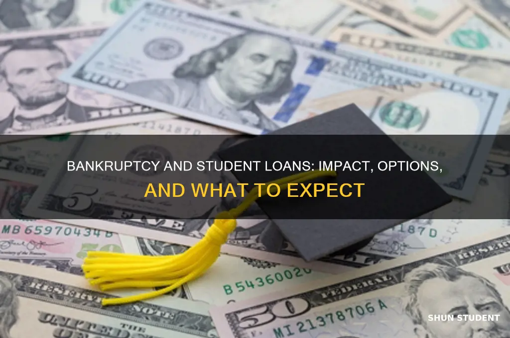what will bankruptcy do to my student loans
