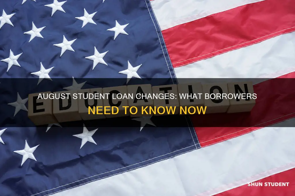 what will happen to student loans in august