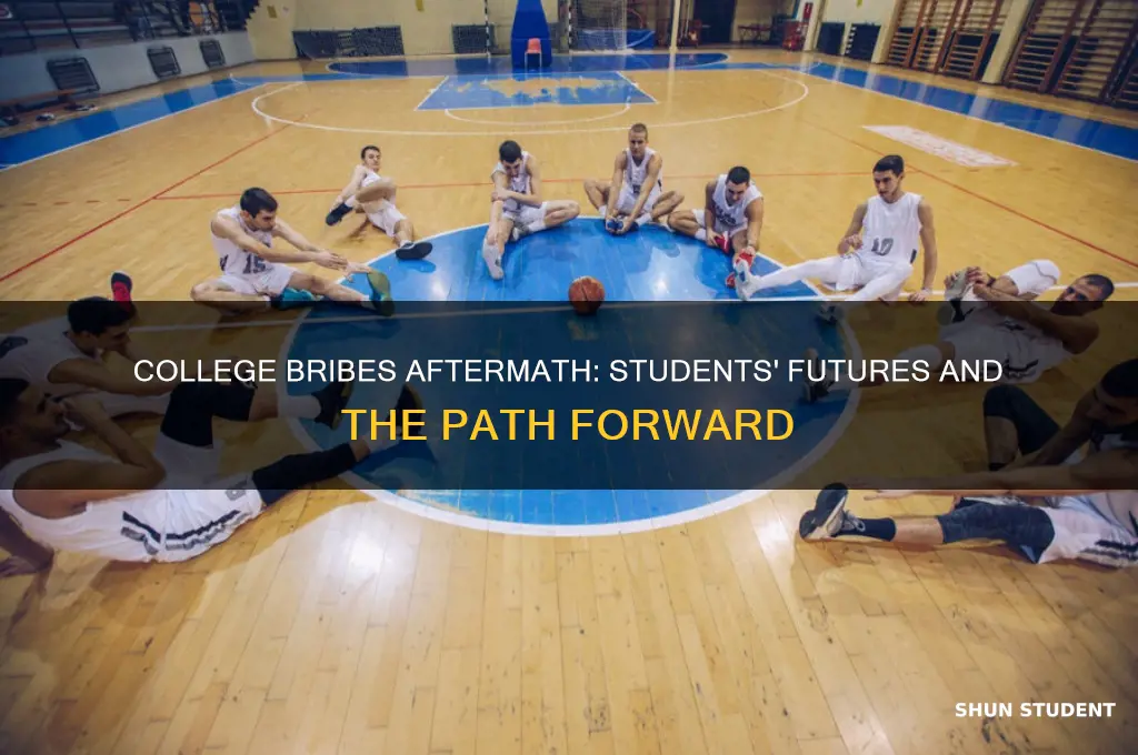 what will happen to the students after the college bribes