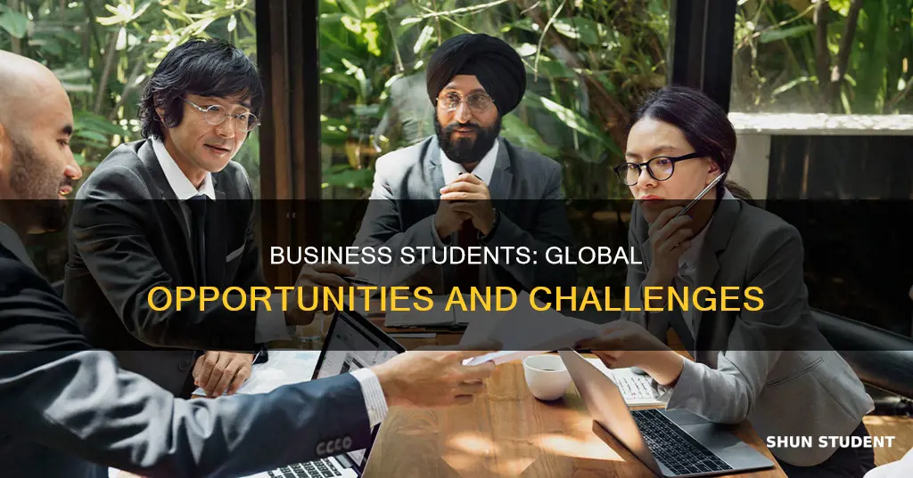what will international business students do