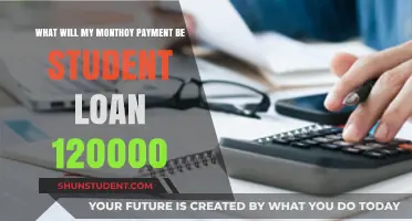 Calculate Your Monthly Student Loan Payment for $120,000 Debt