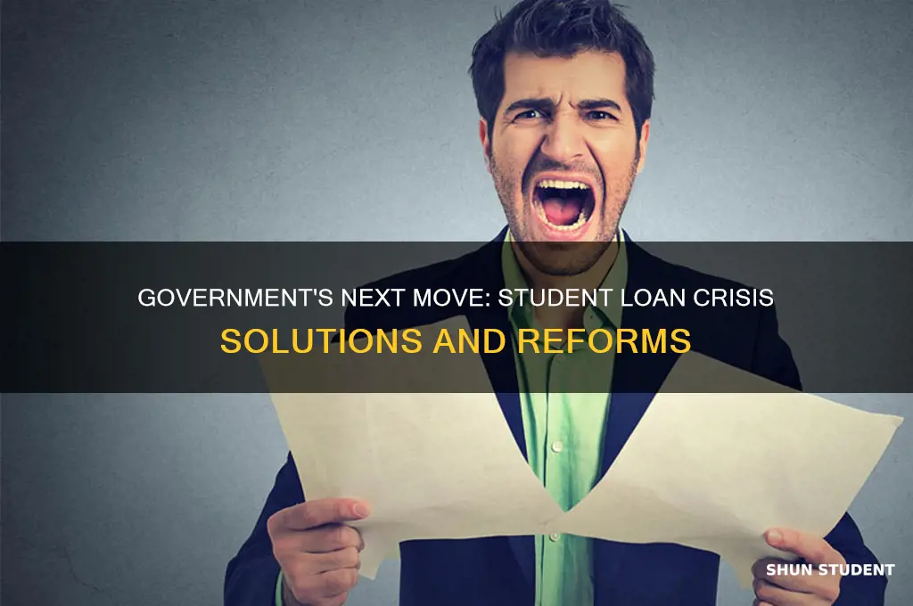 what will the government do about student loans