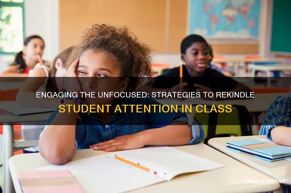 what will you do if your student is not listening