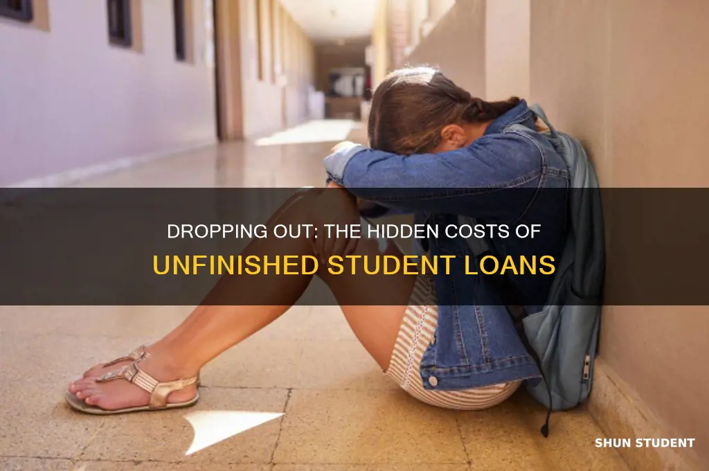 what will your student loans cost if you drop out