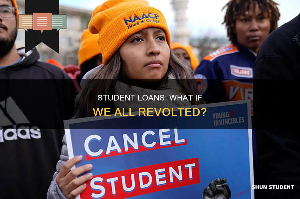 what would happen if everyone stopped paying student loans