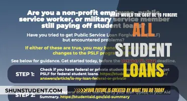 Forgiving All Student Loans: Economic Impact and Societal Benefits Explored