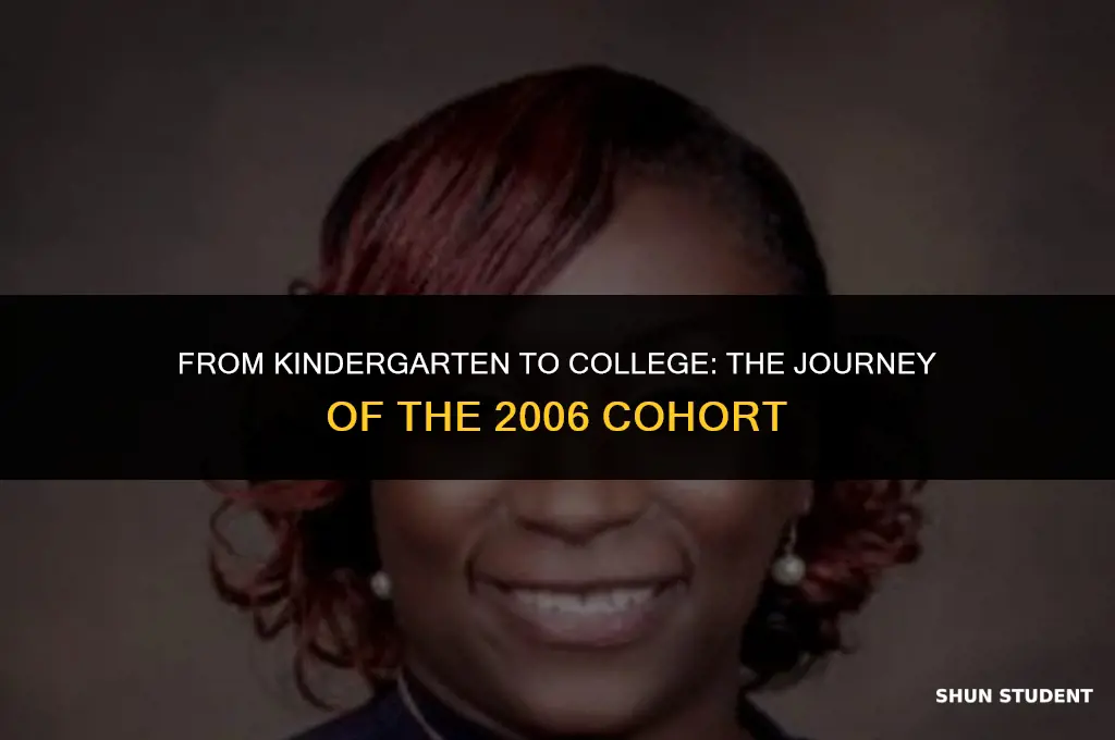 what year did 2006 students start elementary school