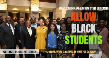 Appalachian State's History: When Black Students Were First Admitted