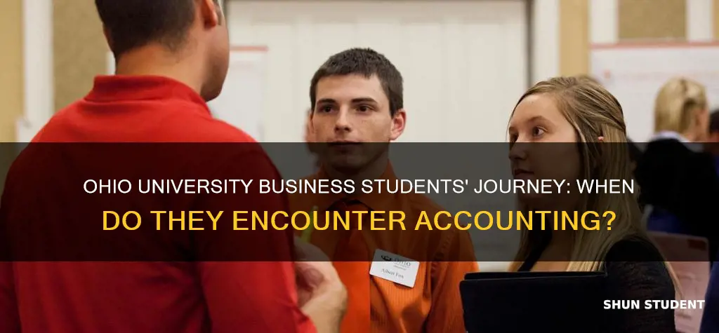 what year do ohio university business students take accounting