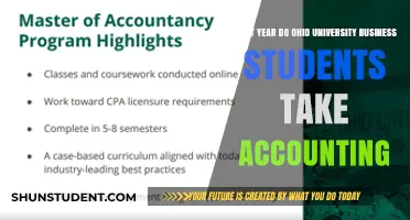 Ohio University: Accounting Courses for Business Students