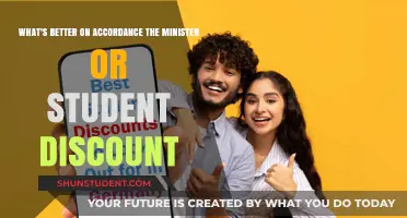 Minister vs. Student Discount: Which Saves You More Money?